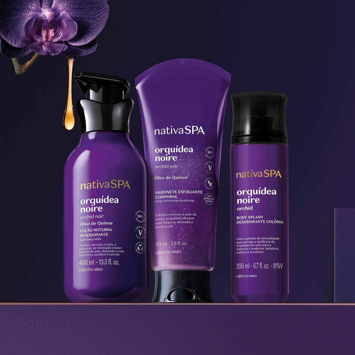 Compra Online Kit cuidado corporal orquidea noire