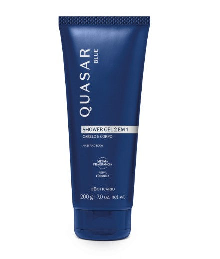 Gel de ducha para cabello y cuerpo Quasar Blue
