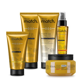Combo Match rutina completa fuente de nutrición cabellos gruesos en Oboticário Colombia