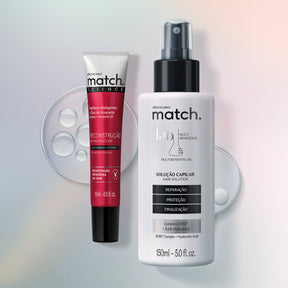 Combo Match reconstruccion:  Spray Capilar 150ml + Ampolla 15ml en Oboticário Colombia