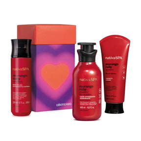 KIT NSPA MORANGO RUBY AMOR Y AMISTAD 2023 en Oboticário Colombia