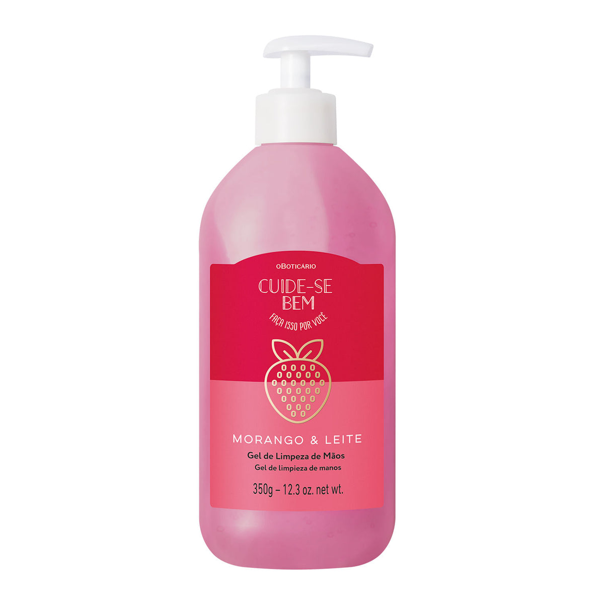 Gel de limpieza de manos Fresa Y Leche 350G Exp Cbem