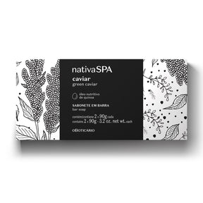 Jabón en Barra Caviar 2X90G Nspa en Oboticário Colombia