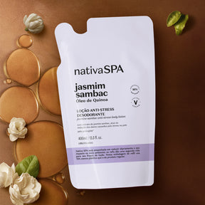 Loción Hidratante Corporal Antiestres Jasmin Sambac 400Ml Nspa Refil en Oboticário Colombia