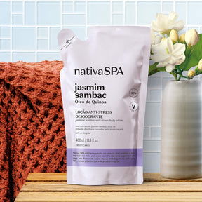 Loción Hidratante Corporal Antiestres Jasmin Sambac 400Ml Nspa Refil en Oboticário Colombia